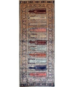 Tappeto Anatolico Gheisari seta old 240x94cm