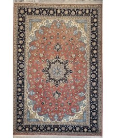 Tappeto Tabriz fine misto seta 312x199cm