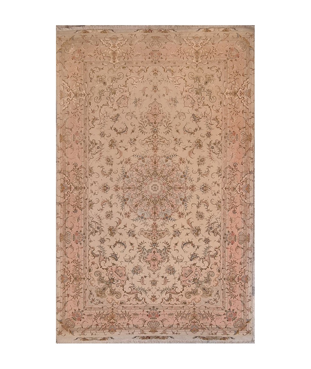 Tappeto Tabriz fine misto seta 310x200cm