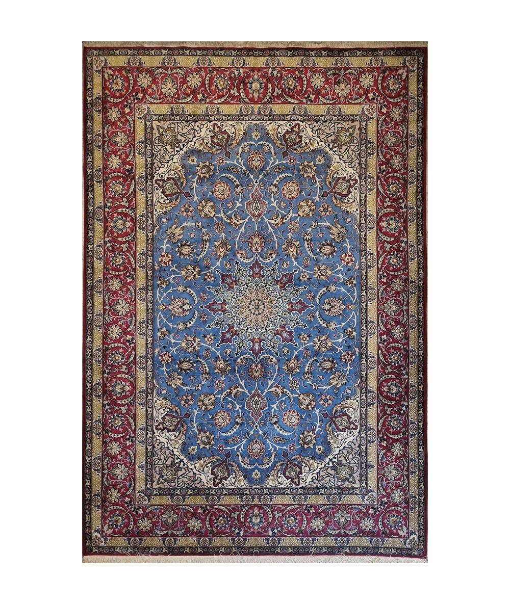 Tappeto Isfahan fine misto seta 315x205cm