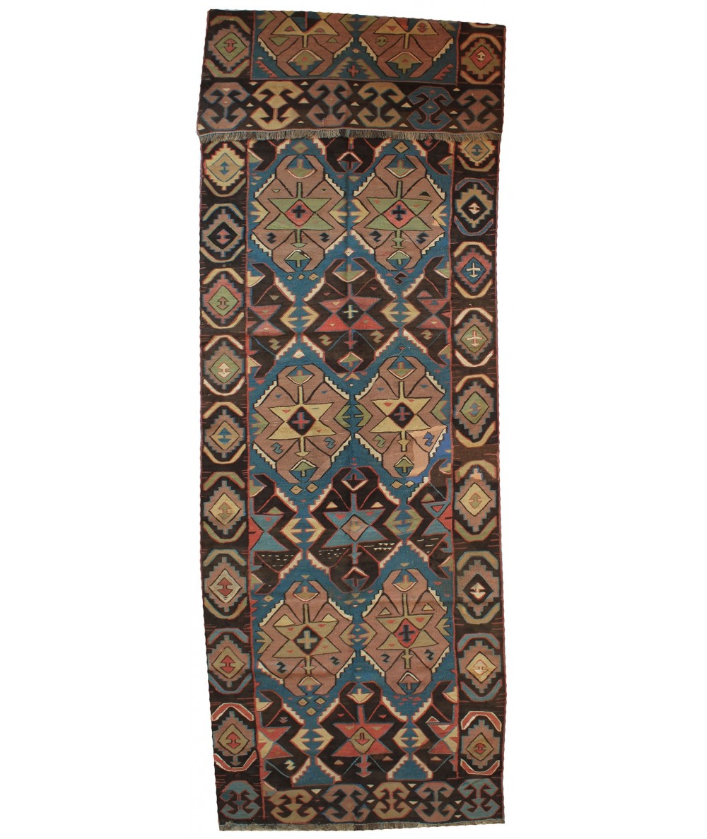 Kilim Kazak Antico 394x125cm